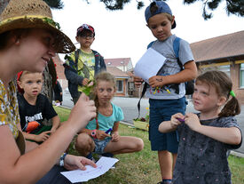 Accueil de loisirs Pendant les vacances, de grands jeux sont organisés.