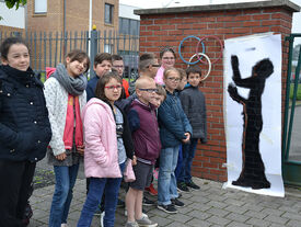 Les Petits Bonheurs 2018 Une œuvre à retrouver au collège Joliot-Curie.