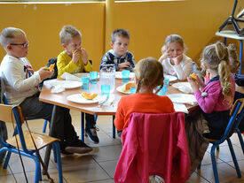 Les enfants de la Cité 6 peuvent désormais prendre leur déjeuner à la salle Kukla.